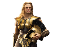 Ахиллес, медная версия (Брэд Питт, "Троя") - Коллекционная ФИГУРКА 1/6 scale Empire Legion Greek legendary warrior (HH18074A) - HHMODEL & HAOYUTOYS