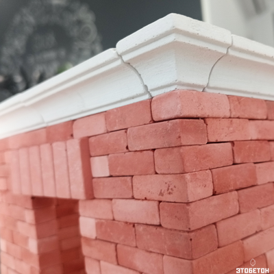 Конструктор керамический с деревянными элементами "Город из коробки"