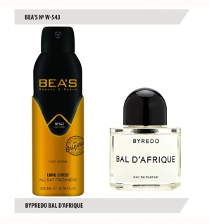 BEAS W543 Парфюмированный дезодорант Byredo Bal D&#039;afrique Unisex, 200мл