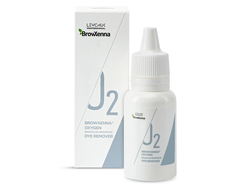Ремувер для снятия краски с кожи BrowXenna OXYGEN J2 "Dye Remover" (35 мл)