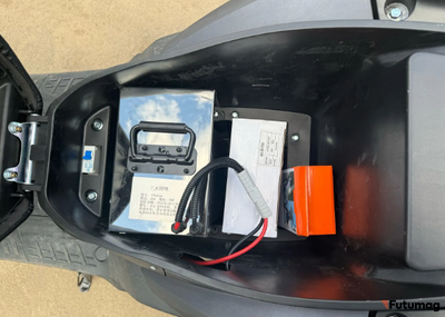 Электрический скутер Тур-Эндуро GT Tank  3000 серый