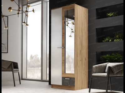 Шкаф Адель 800 Дуб вотан (Эра)