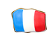 Имбирный расписной пряник &quot;Флаг Франции&quot;