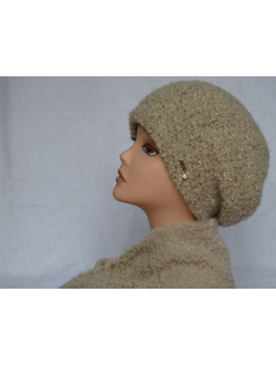 zolotistiy-vyazaniy-beret-i-sharf-vizio-italiya-6501