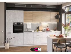 Модульная Кухня Бетон (СтендМебель)