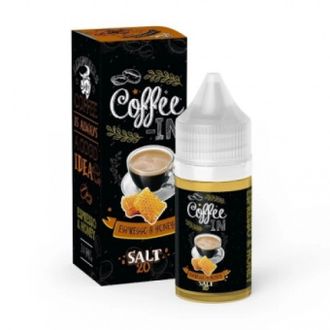 COFFEE IN SALT (STRONG) 30ml - LUNGO & LEMON PIE (ЧЕРНОЕ КОФЕ С ЛИМОННЫМ ПИРОГОМ)