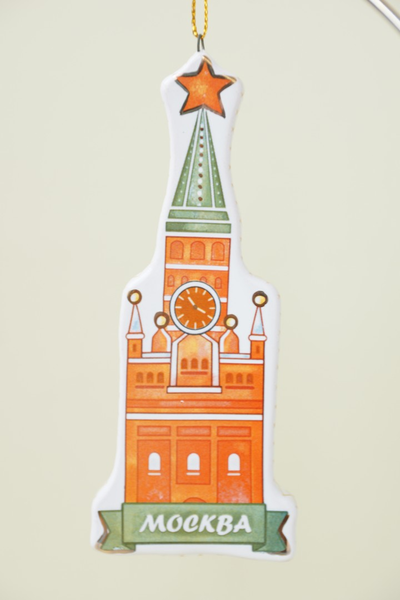 Комплект ёлочных игрушек "Москва Златоглавая"