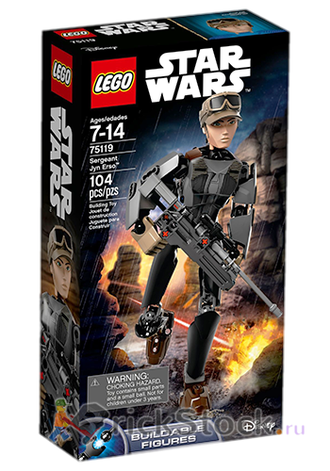 # 75119 Сборная Фигура «Сержант Джин Эрсо» / “Sergeant Jyn Erso” Buildable Action Figure