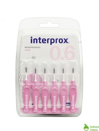 МЕЖЗУБНЫЕ ЁРШИКИ INTERPROX (0.6 MM)