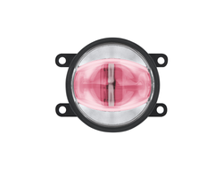 Комплект светодиодных дневных ходовых огней с функцией ПТФ Osram D 90мм Противотуманный свет/ДХО модуль (LED светодиодный) LEDriving FOG PL Pink Edition комплект
