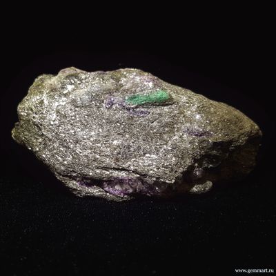 Берилл, флюорит в слюдите. Россия. 90*50*30мм