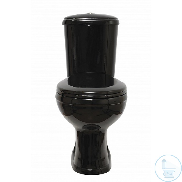 Унитаз Дора Черный Оскольская Керамика с доставкой и установкой под ключ