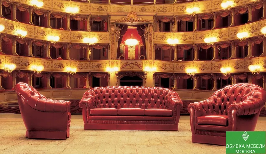 Перетяжка итальянской мебели