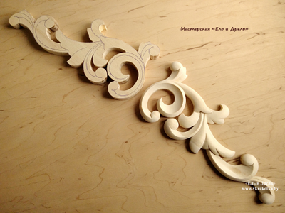 Резьба по дереву, ручная работа