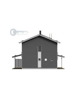 ДЖ-22 ЖИЛОЙ ДОМ: ГАБАРИТНЫЕ РАЗМЕРЫ: (11,2 Х 8М) 2 ЭТАЖА, ОБЩАЯ ПЛОЩАДЬ: 185М²