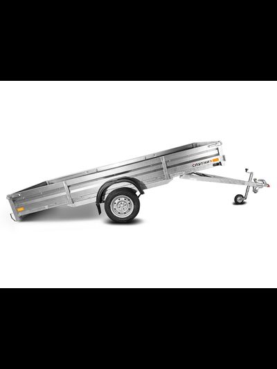 Прицеп «Спутник PRO» (3440x1440x330) оцинкованная рама, с силовым подрамником, LED оптика