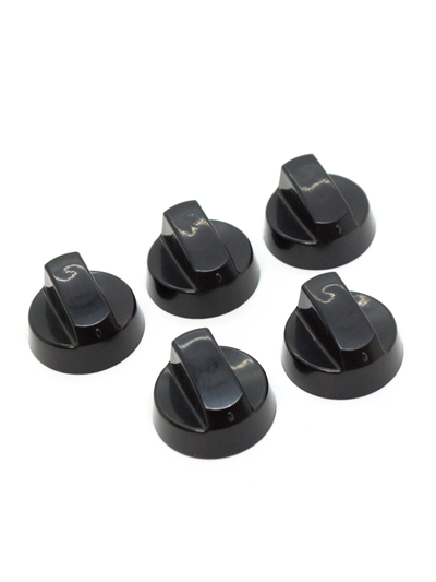 Комплект ручек 5 шт. для газовой плиты универсальный D 8-6 мм