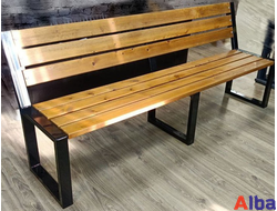 Скамейка деревянная уличная Модерн-2