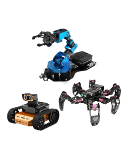 Образовательный набор для изучения многокомпонентных робототехнических систем и манипуляционных роботов