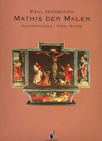 Hindemith. Mathis der Maler Klavierauszug (dt/en)