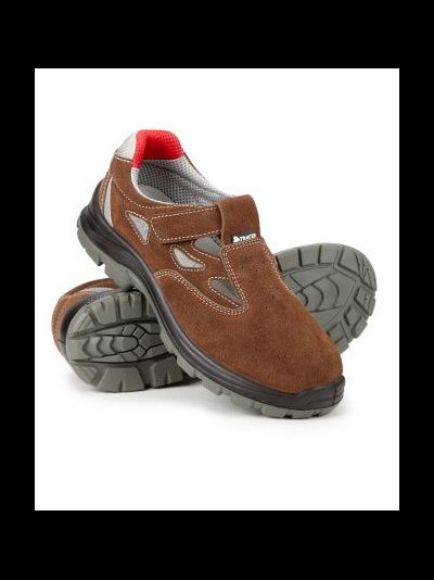 Сандалии ТРЕЙСЕР-АКТИВ коричневые, ПУ/ПУ