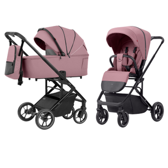 Коляска 2в1 Carrello Alfa CRL-6507 Rouge Pink 2024