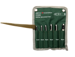 Набор просечек 3-8 (3,4,5,6,7,8 мм),6 предм.  Д376860