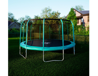 Уличный батут DFC Jump Street 16ft (4,88 метра) с внутренней сеткой