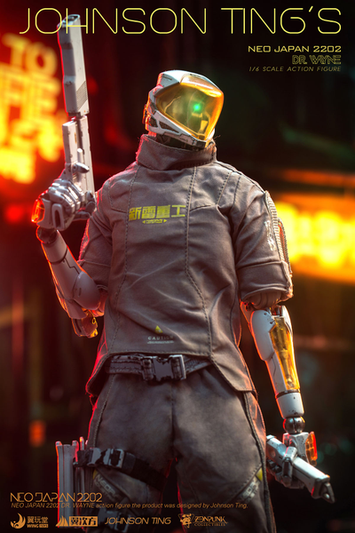 ПРЕДЗАКАЗ - Робот Кастор - КОЛЛЕКЦИОННАЯ ФИГУРКА 1/6 Johnson Ting NEO JAPAN 2202 Dr. Wayne Castor with a special edition head (ZJNWB04) - Wing Toys x Zenpunk x YCF  ?ЦЕНА: 34600 РУБ.?