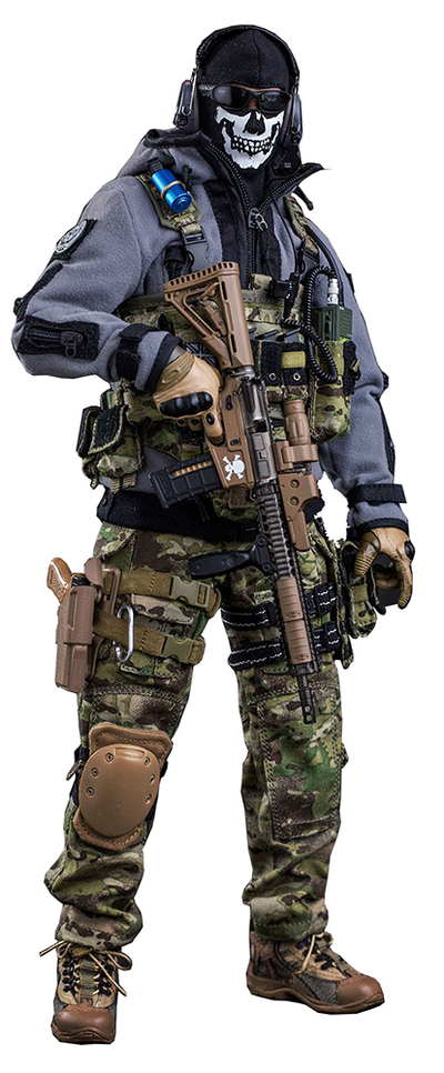 Саймон "Гоуст" Райли (Призрак, Ghost, Call of Duty Modern Warfare II) КОЛЛЕКЦИОННАЯ ФИГУРКА 1/6 scale END WAR GHOST (FS-73033) - FLAGSET