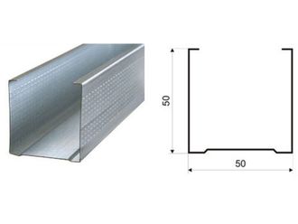 Профиль стоечный (ПС) 50x50х3000 мм