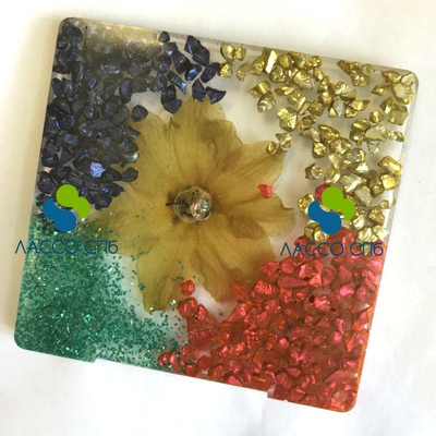 Стеклокрошка декоративная Золотая 3-4 мм 50 г