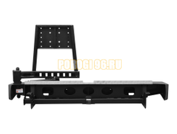 Задний силовой бампер серии Трофи на Toyota HILUX VII 2011-2014 (03.122.12)