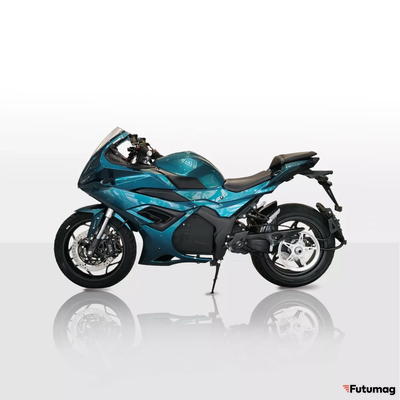 Электромотоцикл ECO BMW RR PRO Blue 72V80AH