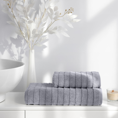 Полотенце Verossa Steps texture Графит 50 на 90 см