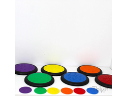 Тактильные круги пластиковые