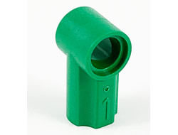 Technic, Axle and Pin Connector Angled #1, Green (32013 / 4114230 / 4188545 / 4199244 / 6428614)