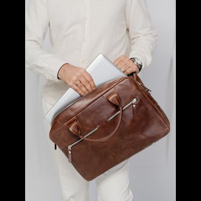 Сумка для ноутбука Fratello brown (арт. 1014-02)