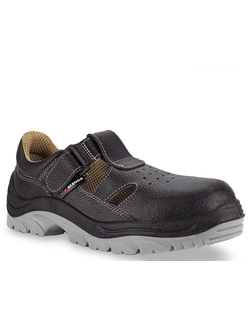 Полуботинки РЕДГРЕЙ кожаные с перфорацией с МП и с АС