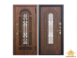 Двери с терморазрывом Vitra Винорит Патина Грецкий орех 2050-860