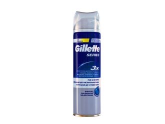 Гель для бритья Series Pure & Sensitive для чувствительгой кожи жилет Gillette