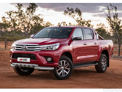Передние и задние защиты для Toyota Hilux Revo 2015-