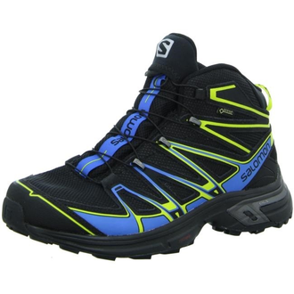 Ботинки SALOMON X-CHASE MID GTX Bk/Bl/Gecko  391832  (Размеры: 8; 8,5; 9,5)