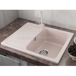 ШММ201 Мойка врезная "U-201". Размер: 580х470.