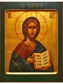 Господь Вседержитель. Спаситель. Рукописная икона