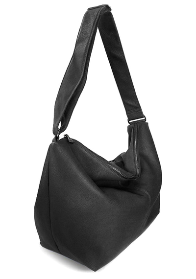 (АРТИКУЛ: 9901/0/8) СУМКА МЕШОК ЖЕНСКАЯ, БОЛЬШАЯ, НАТУРАЛЬНАЯ КОЖА, ЧЕРНАЯ, ШИРОКИЙ РЕМЕНЬ ЧЕРЕЗ ПЛЕЧО