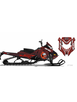 SKI DOO summit T3 2013 2014 2015 снегоход мотопленка.рф наклейки