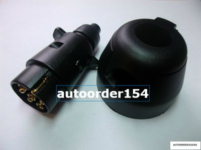 Разъём фаркопа ПС 300 пластмасс (вилка+розетка) 32000046