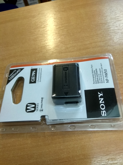 Аккумулятор  NP-FW50 для фотокамер Sony