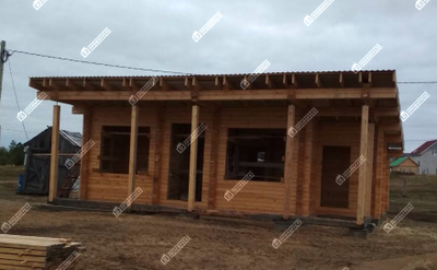 Дом из профилированного бруса "Нарьян-Мар", 60 м2